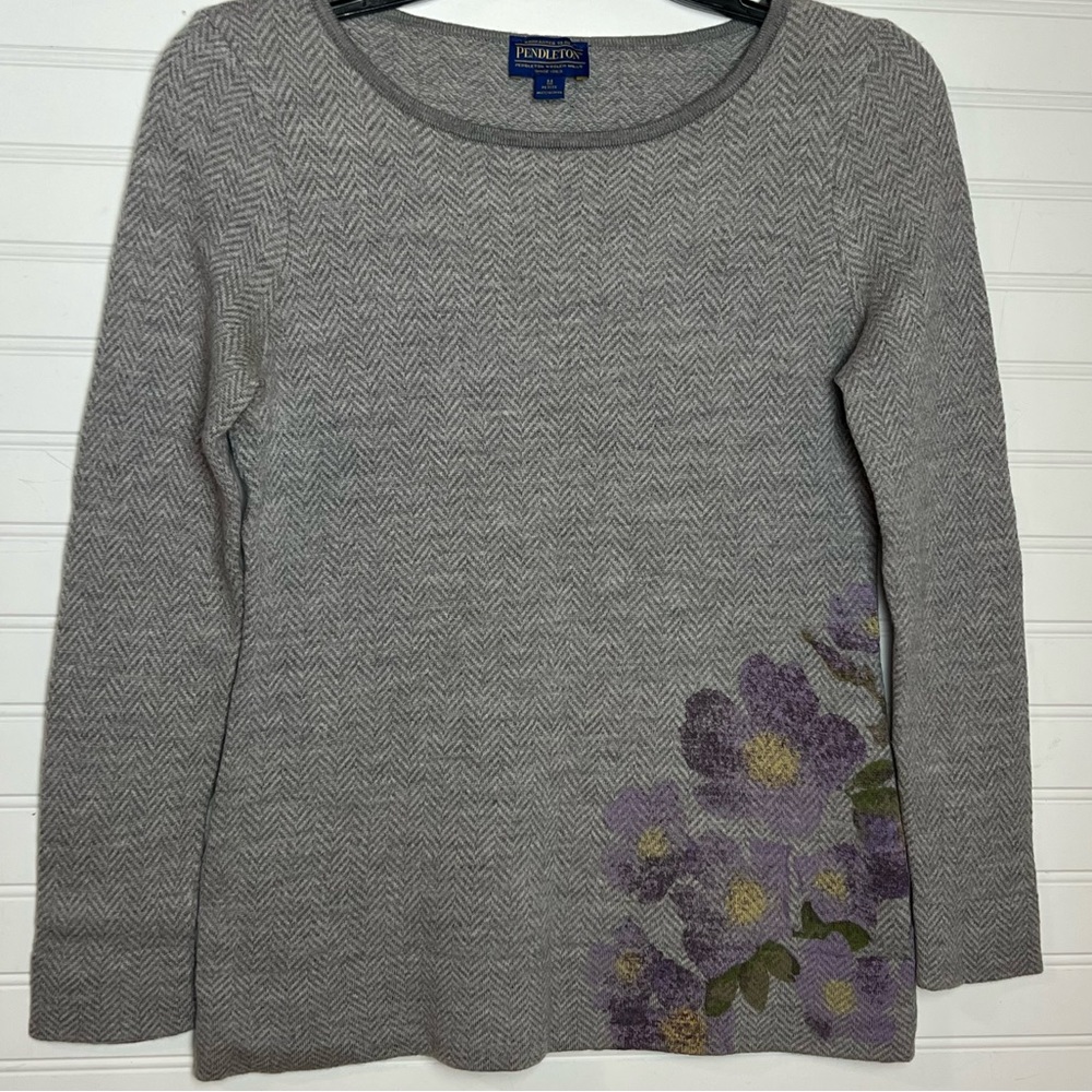 Pendleton Sweater 100% Merino Wool Size M